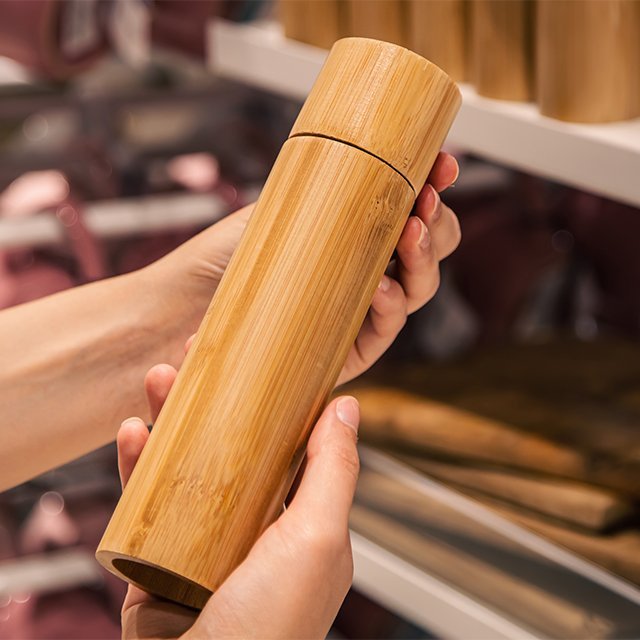 Bamboo Flask